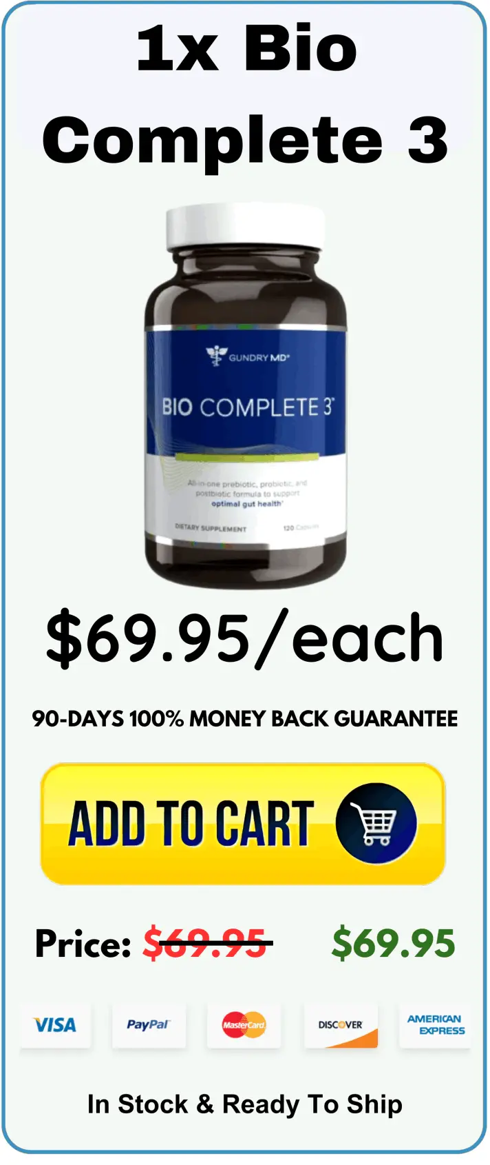 Bio Complete 3 price